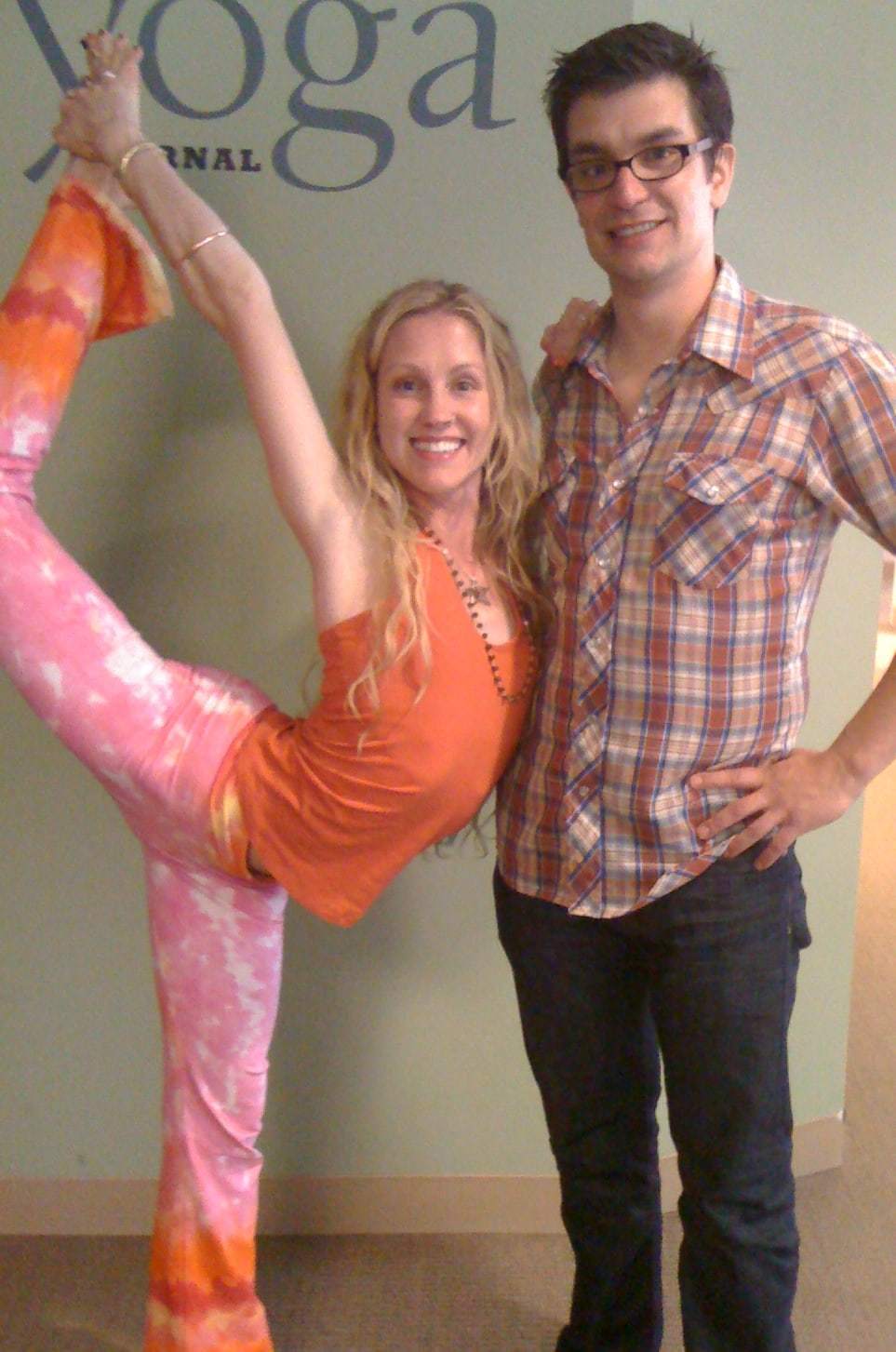 KK Ledford & Brian Castellani at Yoga Journal Magazine, 2007 KK Ledford & Brian Castellani at Yoga Journal Magazine, 2007